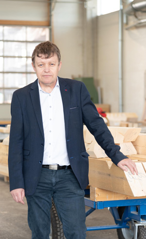 Dominikus Jantscher, Geschäftführer Lieb Bau Geschäftsbereich Holzbau